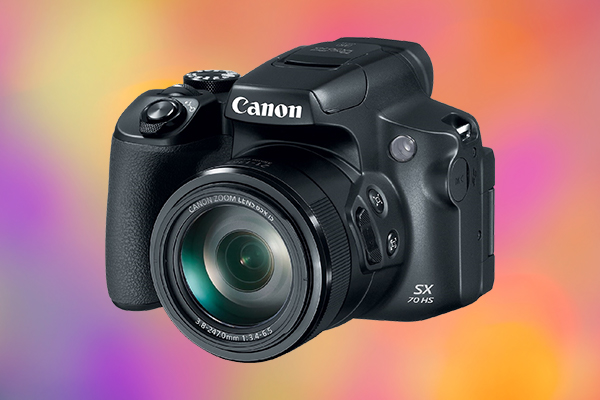 Best Travel Cameras 2019 Canon Powershot SX70 HS Digital Camera front side