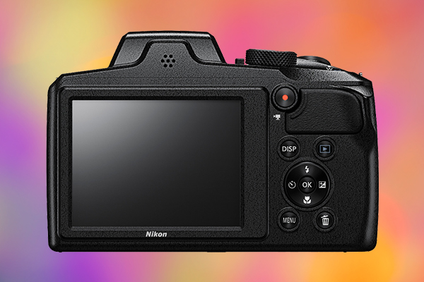 Best Travel Cameras 2019 Nikon COOLPIX B600 Camera Back