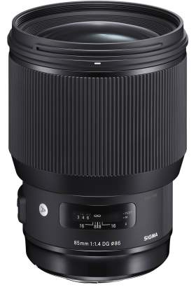 portrait prime focal length Sigma 85mm f1.4