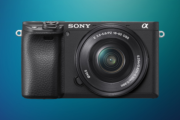 Sony Alpha a6400 Mirrorless Digital Camera front 2