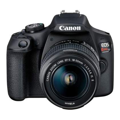 Canon EOS Rebel T7 DSLR Camera and EF-S 18-55mm IS II Lens Kit