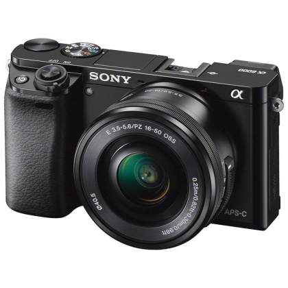 Sony Alpha a6000 24.3MP Mirrorless Digital Camera with 16-50mm OSS Lens