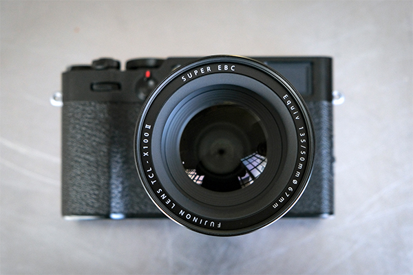 Fujifilm X100V vs X100F telephoto lens
