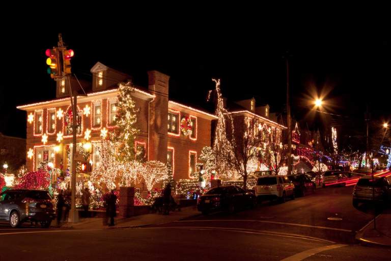 Dyker Heights Holiday Lights Photo Walk with Focus Camera & Sigma