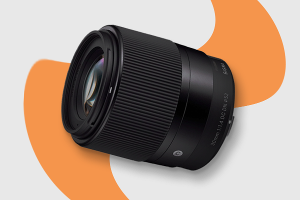 Sigma 30mm f/1.4 Contemporary DC DN Prime Lens for Sony E - cheap lenses for A6000