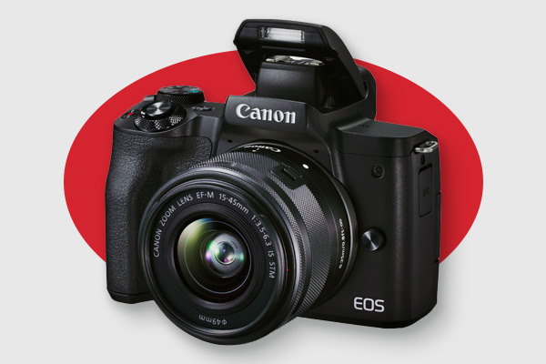 Canon EOS M50 Mark II - great cheap camera for filming and video