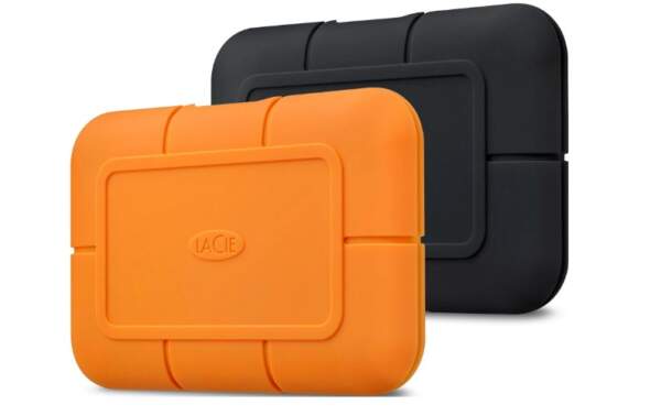 LaCie Rugged SSD for camera storage and video files