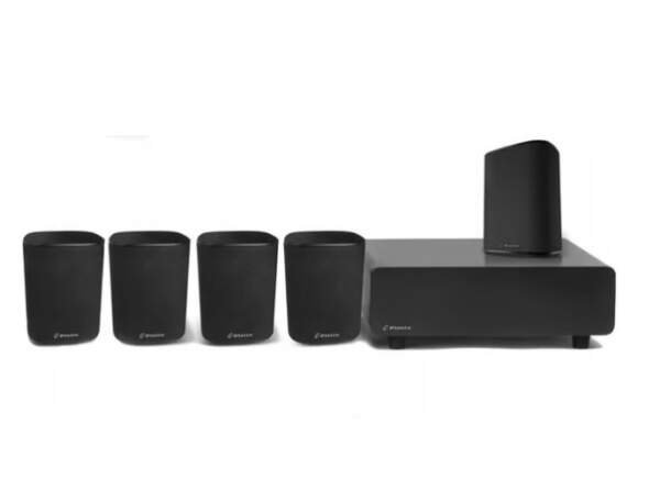 Bluetooth Wireless Surround Sound - Platin Milan 5.1 Surround Plus Speaker System with WiSA SoundSend
