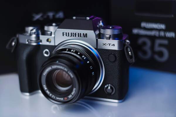 Fujifilm X-T4 mirrorless camera 