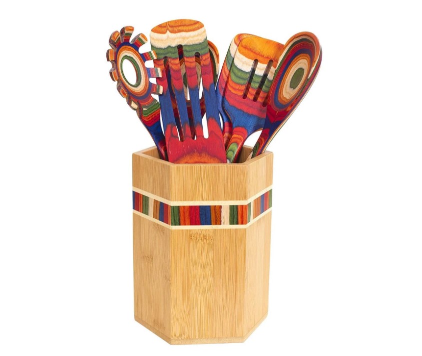 Baltique Marrakesh Collection 7-Piece Cooking Utensil Set