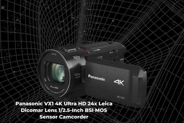 Panasonic VX1 4K Ultra HD 24x Leica Dicomar Lens 1/2.5-Inch BSI MOS Sensor Camcorder