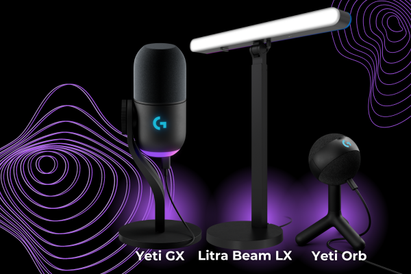 A Gamer's Perfect Set-Up: New Yeti Microphones + Litra Beam LX