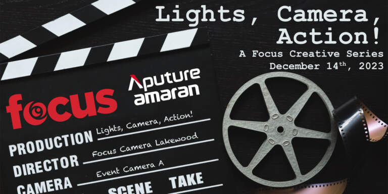 “Lights, Camera, Action: A Focus Creative Series Workshop With Special Guests 🎨